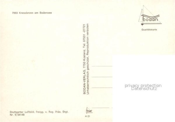 Kressbronn Bodensee Fliegeraufnahme – Bild 2