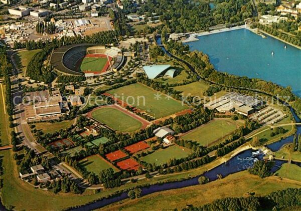 Hannover Fliegeraufnahme Sportpark mit Niedersac