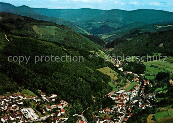 Bad Peterstal-Griesbach Fliegeraufnahme Renchtal