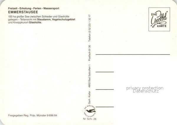 Schieder-Schwalenberg Fliegeraufnahme Emmerstausee Staudamm G – Bild 2