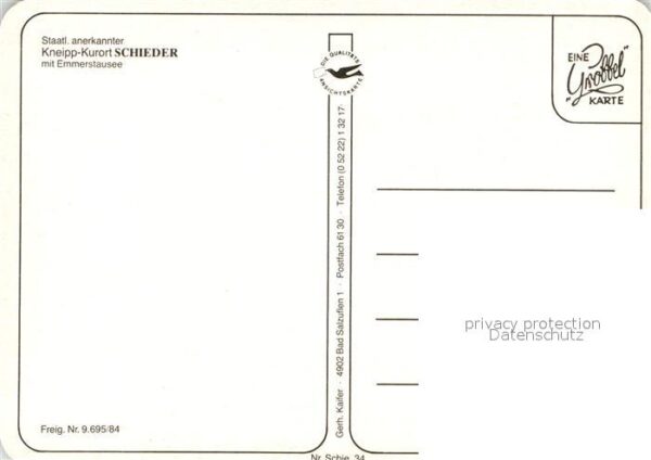 Schieder-Schwalenberg Fliegeraufnahme mit Emmerstausee – Bild 2