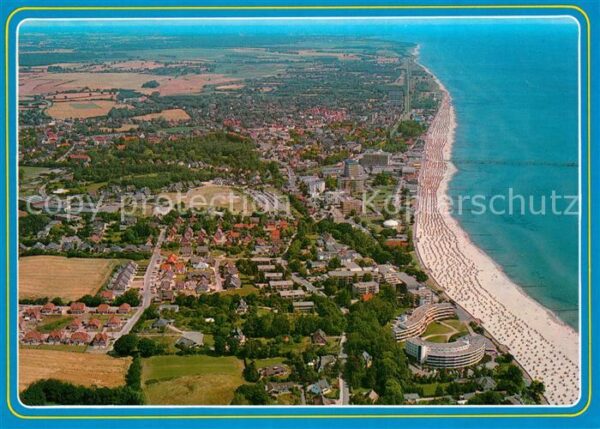 Gr?mitz Ostseebad Fliegeraufnahme mit Strand