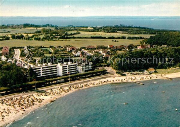 Travem?nde Ostseebad Fliegeraufnahme Strand Huxmanns Strandb
