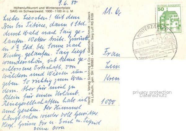 Saig Schwarzwald Fliegeraufnahme – Bild 2