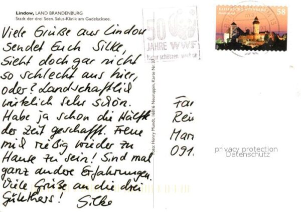 Lindow Mark Fliegeraufnahme Salus-Klinik am Gundela – Bild 2