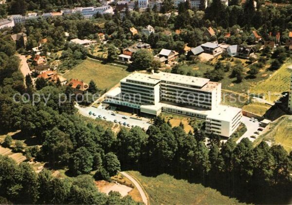 Bad Schwalbach Fliegeraufnahme Kurklinik Pitzer KG