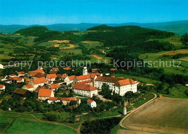 Hunderdorf Niederbayern Fliegeraufnahme Pr?monstratenser Abtei