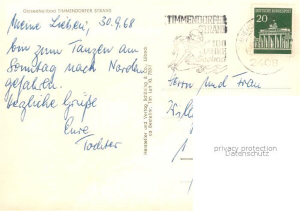 Timmendorfer Strand Fliegeraufnahme Strand Seebr?cke – Bild 2