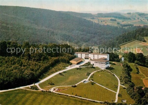 Waldkirchen Niederbayern Fliegeraufnahme Kur- und Erholungsheim