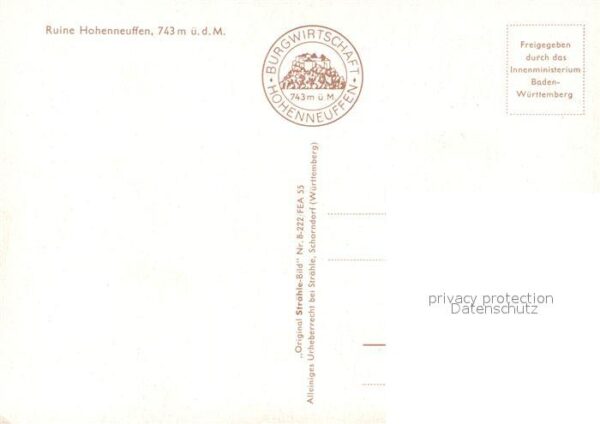 Burg Hohenneuffen Fliegeraufnahme Burgruine – Bild 2