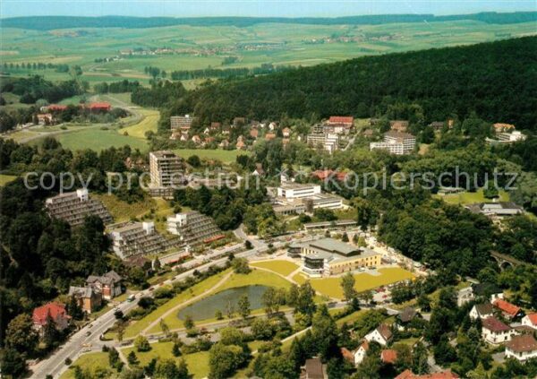 Bad Gandersheim Fliegeraufnahme