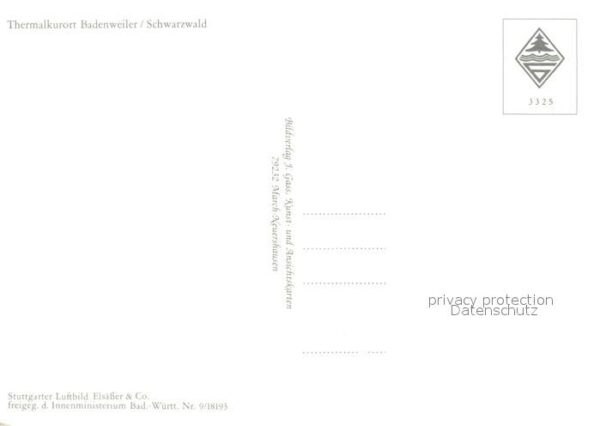Badenweiler Fliegeraufnahme – Bild 2