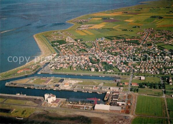Buesum Nordseebad Fliegeraufnahme