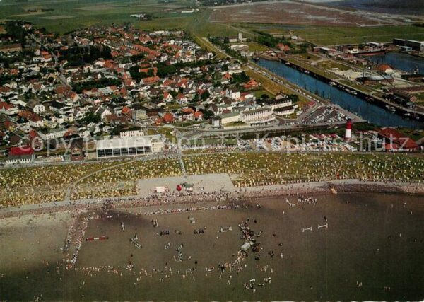 Buesum Nordseebad Fliegeraufnahme