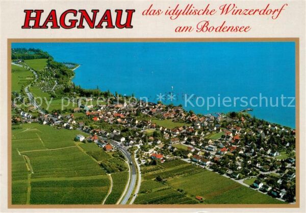 Hagnau Bodensee Fliegeraufnahme