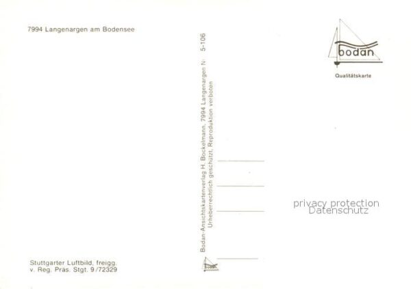 Langenargen Bodensee Fliegeraufnahme – Bild 2