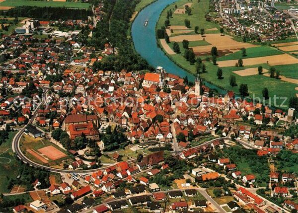 Bad Wimpfen Fliegeraufnahme Neckar