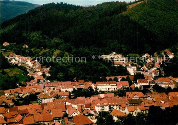 Bad Lauterberg Fliegeraufnahme Kneippsanatorim Dr. von