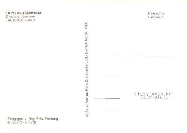 G?nterstal Freiburg Fliegeraufnahme Drogerie Laumann – Bild 2