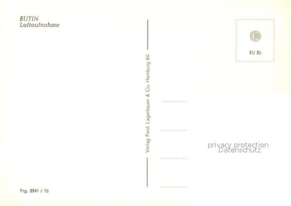 Eutin Fliegeraufnahme – Bild 2
