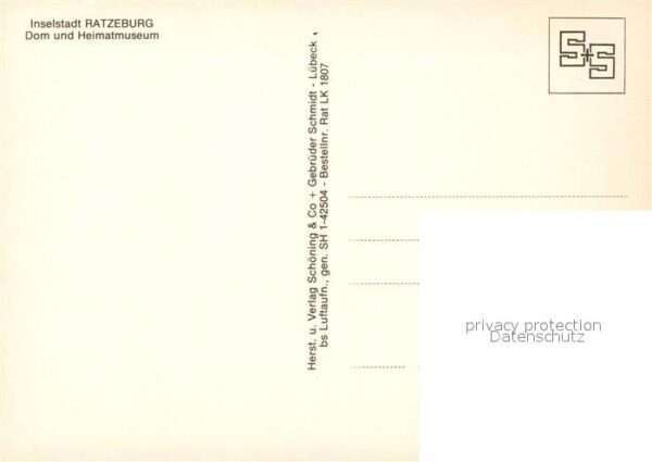 Ratzeburg Fliegeraufnahme Dom Heimatmuseum – Bild 2