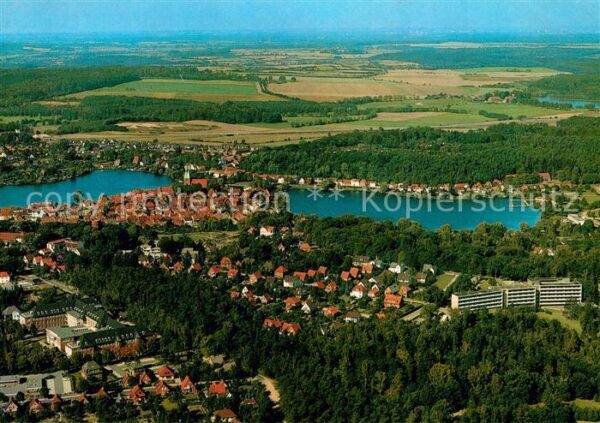 M?lln Lauenburg Fliegeraufnahme Eulenspiegelstadt