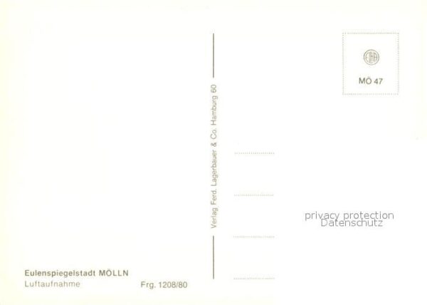 M?lln Lauenburg Fliegeraufnahme Eulenspiegelstadt – Bild 2