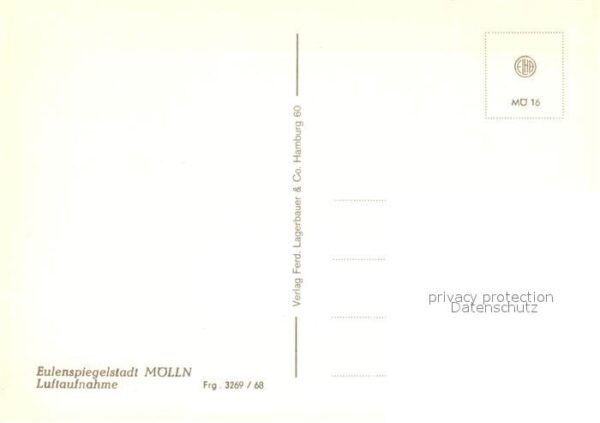 M?lln Lauenburg Fliegeraufnahme Eulenspiegelstadt – Bild 2