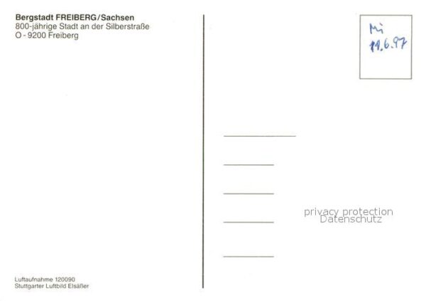 Freiberg Sachsen Fliegeraufnahme – Bild 2