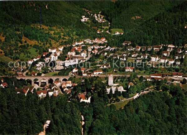 Hornberg Schwarzwald Fliegeraufnahme