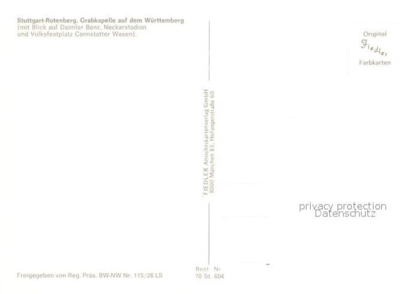 Rotenberg Stuttgart Fliegeraufnahme Grabkapelle auf dem W?r – Bild 2