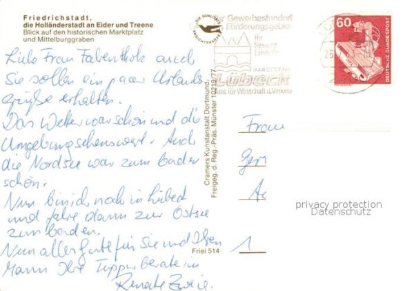 Friedrichstadt Eider Fliegeraufnahme Holl?nderstadt an Eider – Bild 2