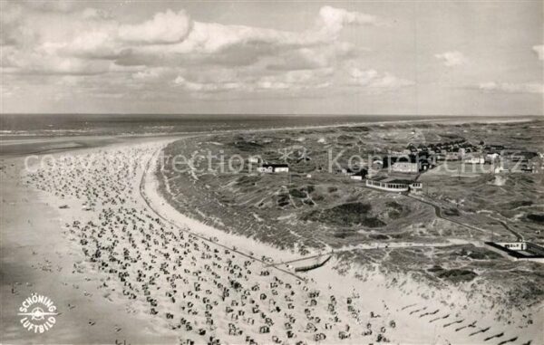 Langeoog Nordseebad Fliegeraufnahme