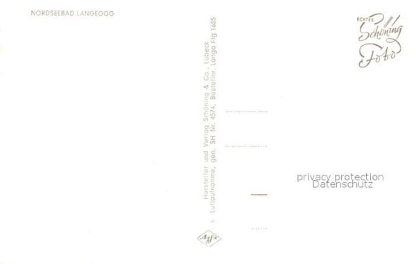 Langeoog Nordseebad Fliegeraufnahme – Bild 2