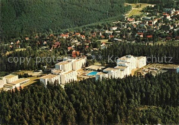 Hahnenklee-Bockswiese Harz Fliegeraufnahme