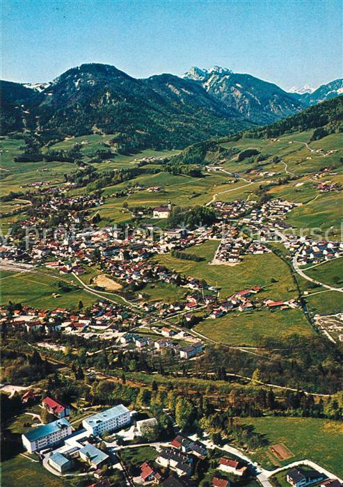 Ruhpolding Fliegeraufnahme mit Unternberg und Hörn