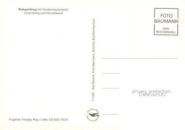 Ruhpolding Fliegeraufnahme mit Unternberg und Hörn – Bild 2