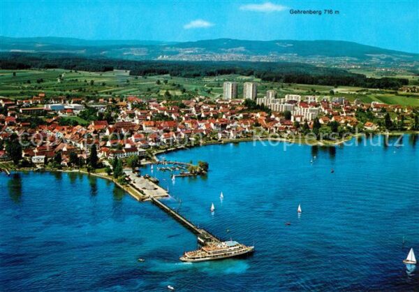 Immenstaad Bodensee Fliegeraufnahme mit Gehrenberg und Seeb