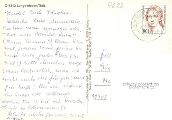 Langewiesen Fliegeraufnahme Schwanenteich – Bild 2