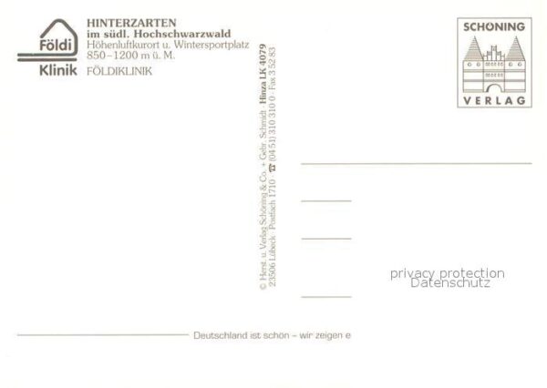 Hinterzarten Földiklinik Fliegeraufnahme – Bild 2