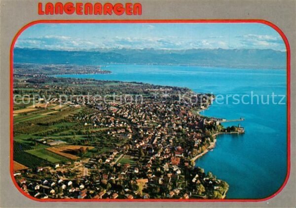 Langenargen Bodensee Fliegeraufnahme