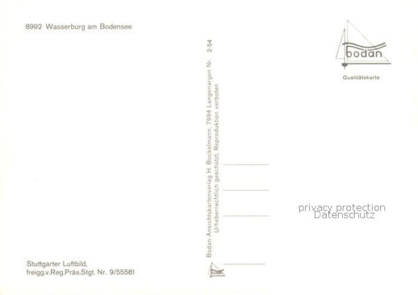 Wasserburg Bodensee Fliegeraufnahme – Bild 2