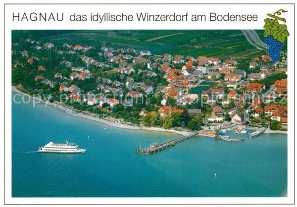 Hagnau Bodensee Fliegeraufnahme