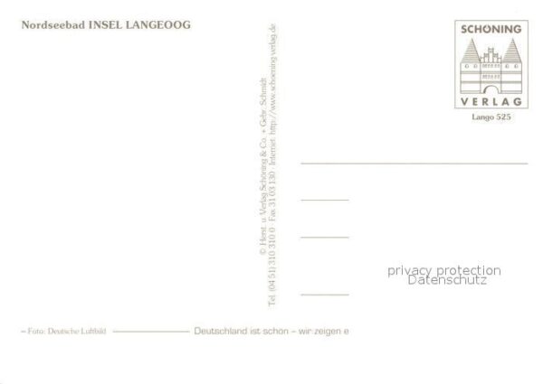 Langeoog Nordseebad Fliegeraufnahme – Bild 2