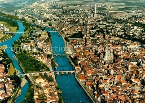 Regensburg Fliegeraufnahme