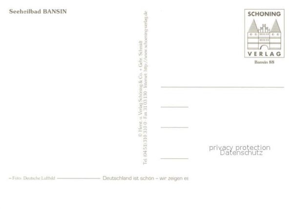 Bansin Ostseebad Fliegeraufnahme – Bild 2