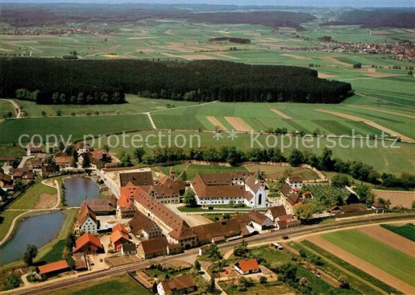 Heiligkreuztal Ehem Zisterzienserkloster Fliegeraufnah