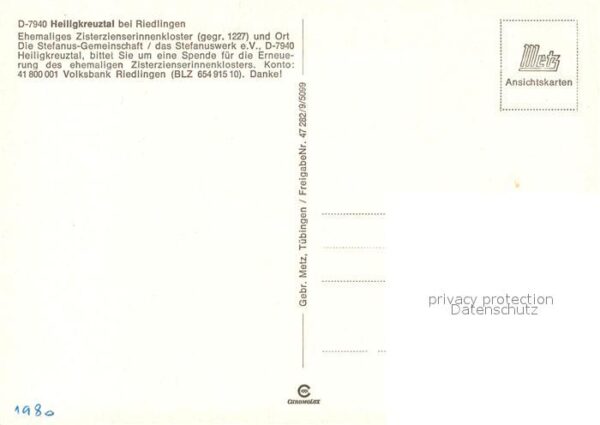 Heiligkreuztal Ehem Zisterzienserkloster Fliegeraufnah – Bild 2