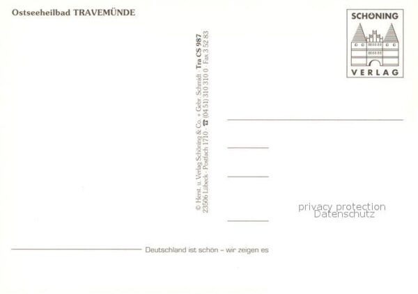Travemuende Ostseebad Fliegeraufnahme – Bild 2