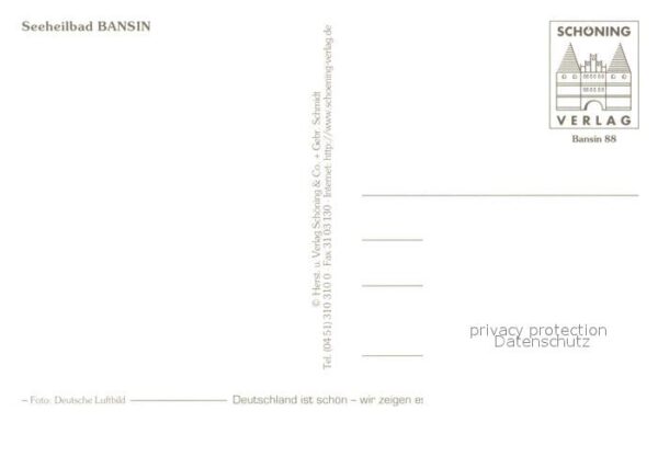Bansin Ostseebad Fliegeraufnahme – Bild 2